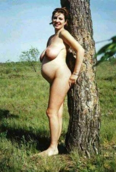 Беременные бабы на природе 13 фото
